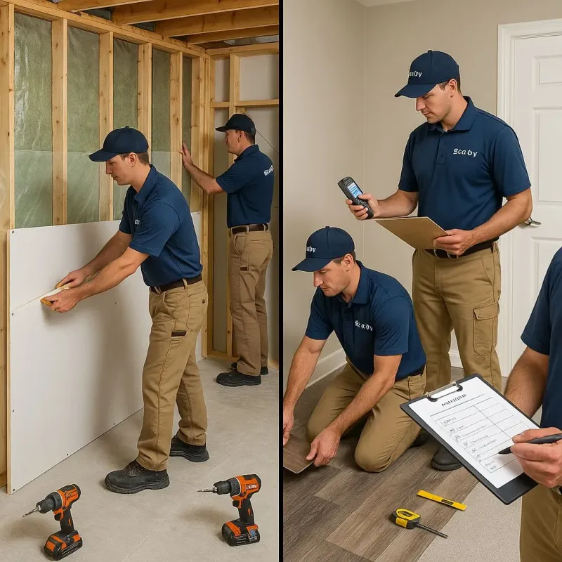 Repairs and Reconstruction process in Tye, TX